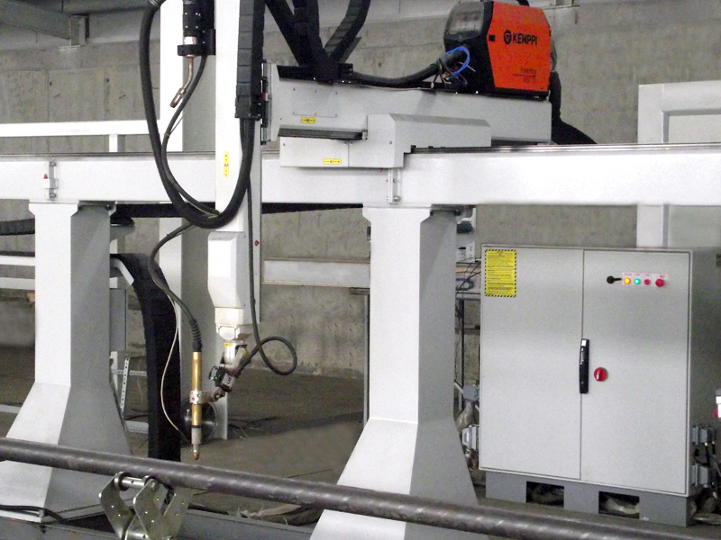 KBRCUT HD5 - 5 Axes robotic system for plasma pipe cutting