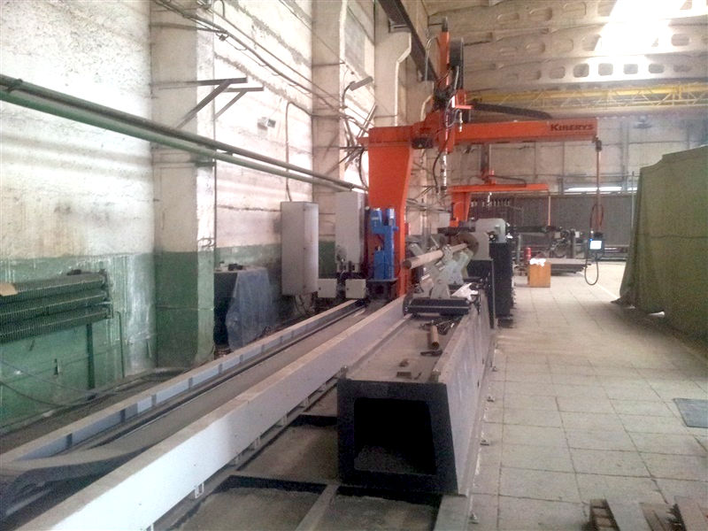 KBRCUT HD5 - 5 Axes robotic system for plasma pipe cutting